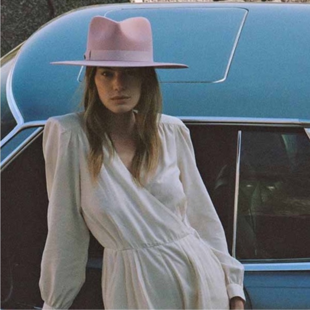 Lack Of Color Dusty Lavender Dreamer Classic Fedora Nib, Nwt